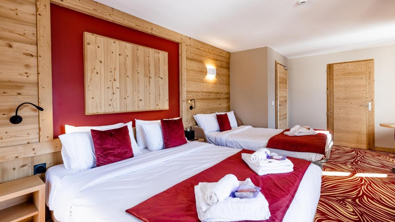 Madame Vacances Hotel Les Cimes Vaujany Exterior photo